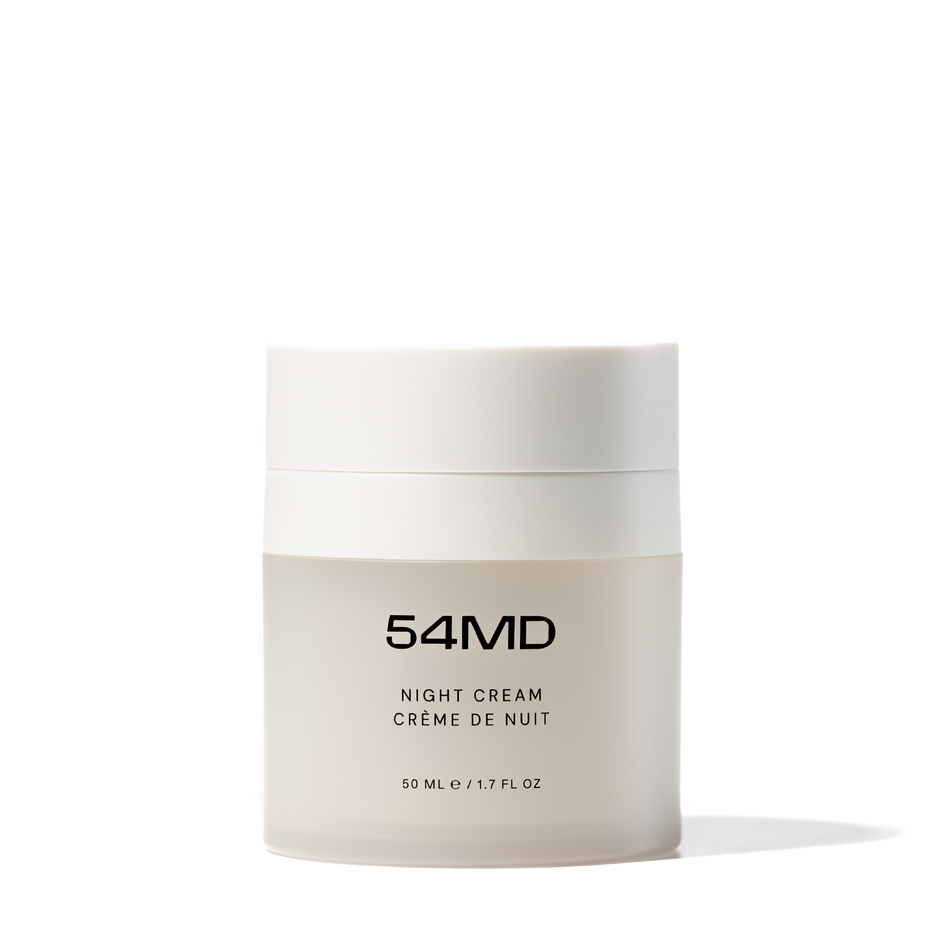 54MD Night Cream hero image on a white background